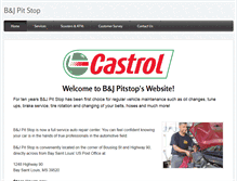 Tablet Screenshot of bjpitstop.com